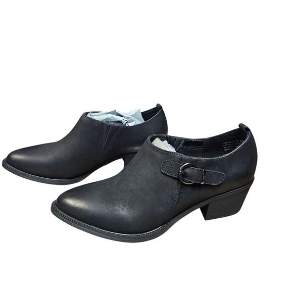 David Tate Black Ankle Booties - Picture 1 of 9